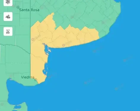 BAHIA BLANCA: El SMN emitió una alerta amarilla por tormentas para este sábado  El SMN emitió una alerta amarilla para la tarde de este sábado.