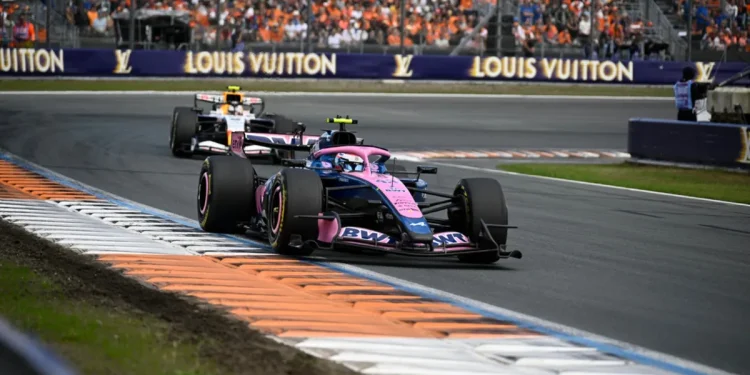 Franco Colapinto sufrió una penalización y terminó en el puesto 14 el GP de Países Bajos de la F1