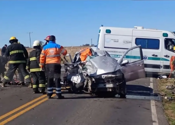 Bahiense falleció en un trágico choque frontal en La Pampa