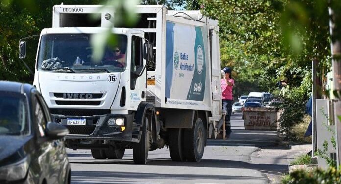 BAHIA BLANCA: Horarios del servicio de recolección de residuos