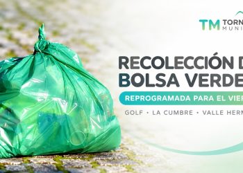 SIERRA DE LA VENTANA: Se reprograma la recolección de bolsa verde en tres sectores