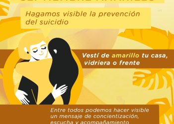 TORNQUIST: Tornquist se suma a Septiembre Amarillo «una invitación a toda la comunidad»