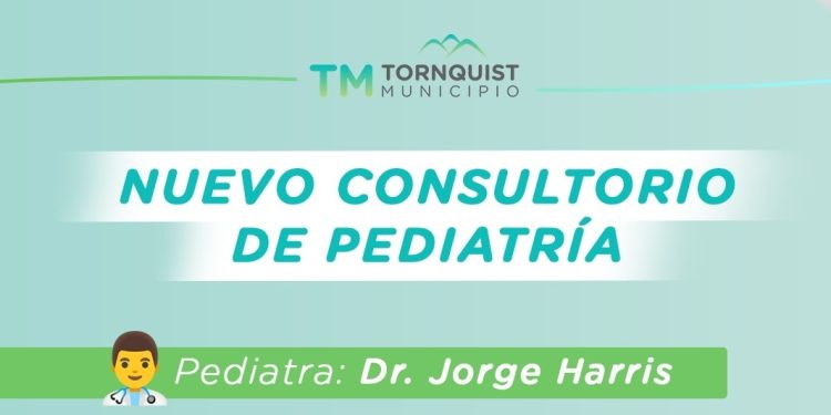 TORNQUIST: Nuevos consultorios de Pediatría en el distrito  La Secretaría de Salud suma una nueva propuesta de atención pediátrica para fortalecer el acceso a la salud de niños y niñas en las distintas localidades del distrito.