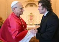 Milei recibirá al Papa León XIV al pie del avión y habrá una bilateral a solas en Casa Rosada