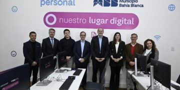 BAHIA BLANCA: Se inauguró “Nuestro Lugar Digital”, un nuevo espacio tecnológico para la comunidad