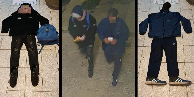 BAHIA BLANCA: Dos cordobeses fueron aprehendidos tras un robo a un comercio céntrico La Policía los identificó a partir del análisis de cámaras de seguridad. Están acusados de haber ingresado a un local de Sarmiento al 800, de donde se llevaron una notebook, un celular y dinero en efectivo.