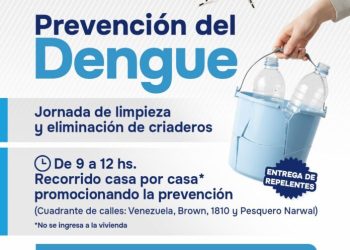 BAHIA BLANCA: Campaña de Prevención del Dengue en barrio Villa Rosario
