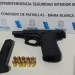 BAHIA BLANCA: Aprehendieron a un joven que llevaba una pistola y diez municiones