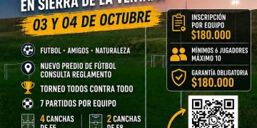 SIERRA DE LA VENTANA: NUEVAS CANCHAS DE FUTBOL 5 EN VILLA ARCADIA