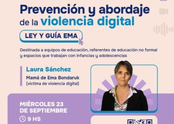 BAHIA BLANCA: Jornada/taller “Prevención y Abordaje de la violencia digital: Guía y Ley EMA”