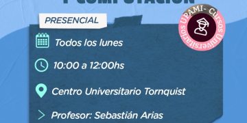TORNQUIST: Nuevas Tecnologías y Computación «Curso para personas mayores en el Centro Universitario»