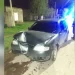 BAHIA BLANCA: Chocó contra un poste y lo detuvieron, tenía un arma, cocaína y una importante suma de dinero
