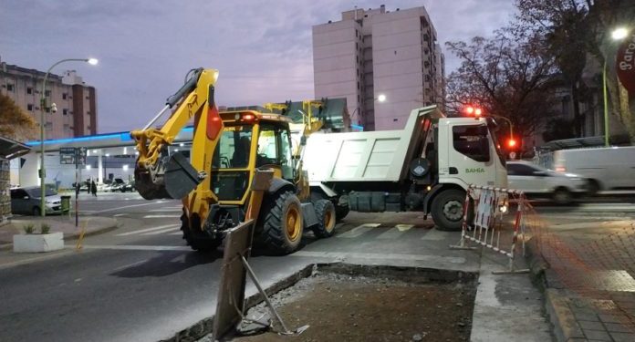 BAHIA BLANCA: Cortes previstos de calzada para este viernes