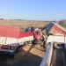 RUTA 51: Trágico choque entre cuatro camiones, un hombre murió y dos conductores resultaron heridos