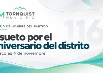 TORNQUIST: 4 de noviembre Asueto administrativo en el distrito
