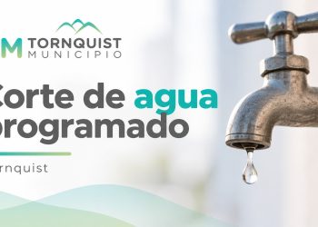 TORNQUIST: Corte de agua programado para este sábado 10