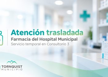 TORNQUIST: La Farmacia del Hospital Municipal funcionará temporalmente en el Consultorio 3