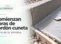 SIERRA DE LA VENTANA: Comienza la obra de cordón cuneta