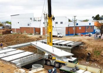 BAHIA BLANCA: Avanza la construcción del nuevo puente de calle Don Bosco