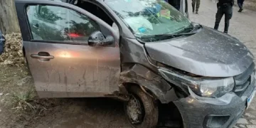 BAHIA BLANCA: Chocó contra un árbol en Arias al 900 y dio positivo en cocaína