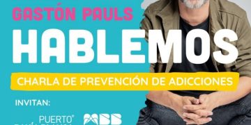 Gastón Pauls vuelve a Bahía Blanca con una charla gratuita en el marco del programa Hablemos
