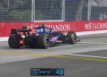 Colapinto abandonó en el Gran Premio de Singapur tras un problema mecánico