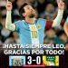 Messi se despidió de la Selección con un gol y dos asistencias