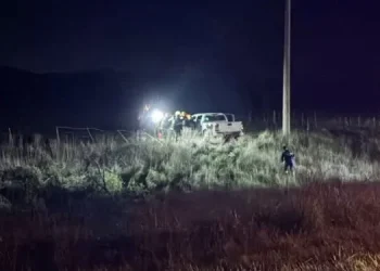 Volcó una camioneta sobre la ruta 72
