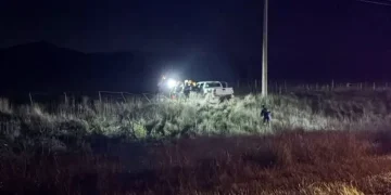 Volcó una camioneta sobre la ruta 72