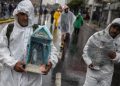 La lluvia no frena la fe: miles de fieles comenzaron la Peregrinación a Luján bajo la tormenta